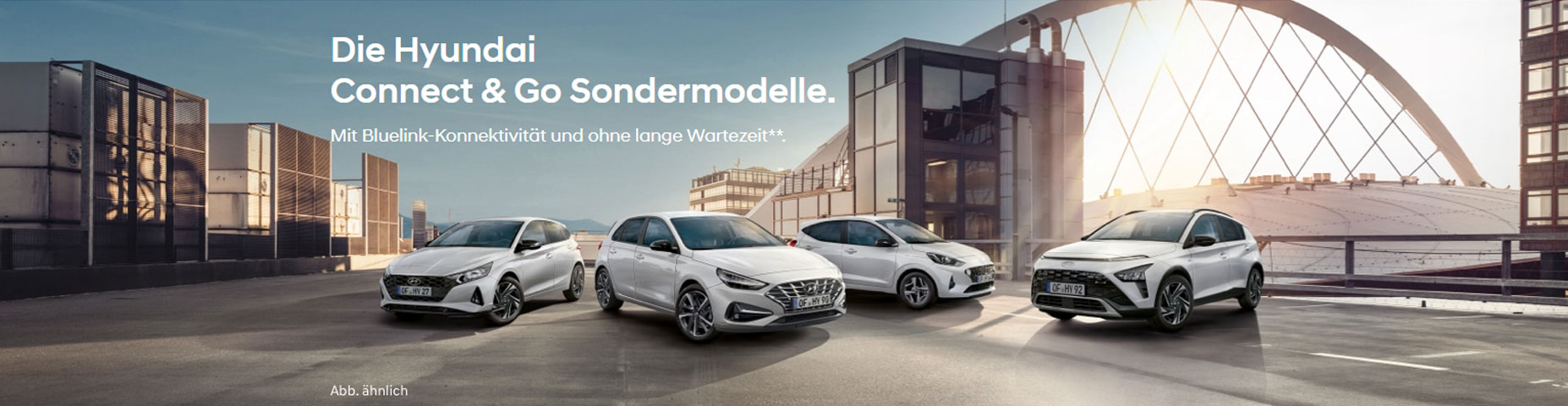 Die Hyundai Connect & Go Sondermodelle.